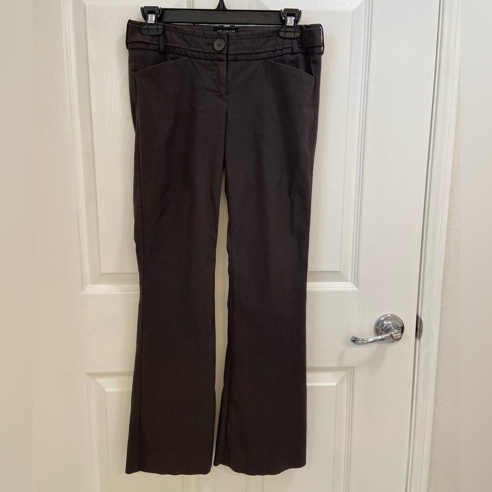 The Limited Drew Fit dark grey Pants size 0 short
